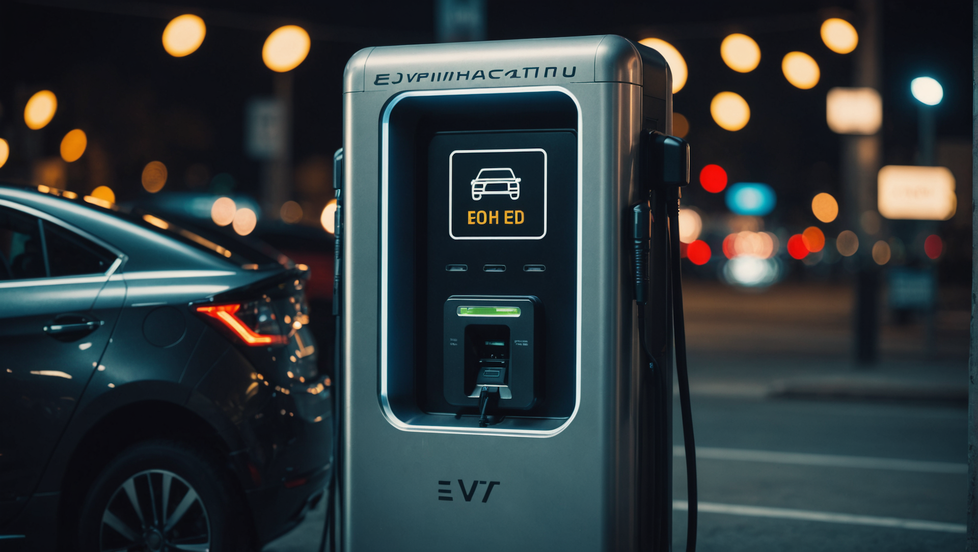 Install EV charging station